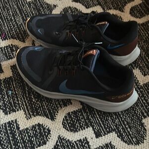 Nike Men's Black and Brown Sneakers